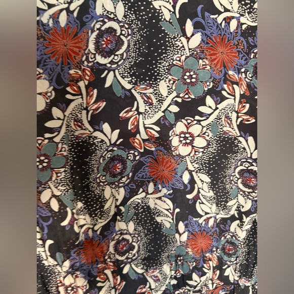 Free People Stealing Fire Floral Gauze Mini Dress | Size Small | Boho Style - Picture 15 of 15